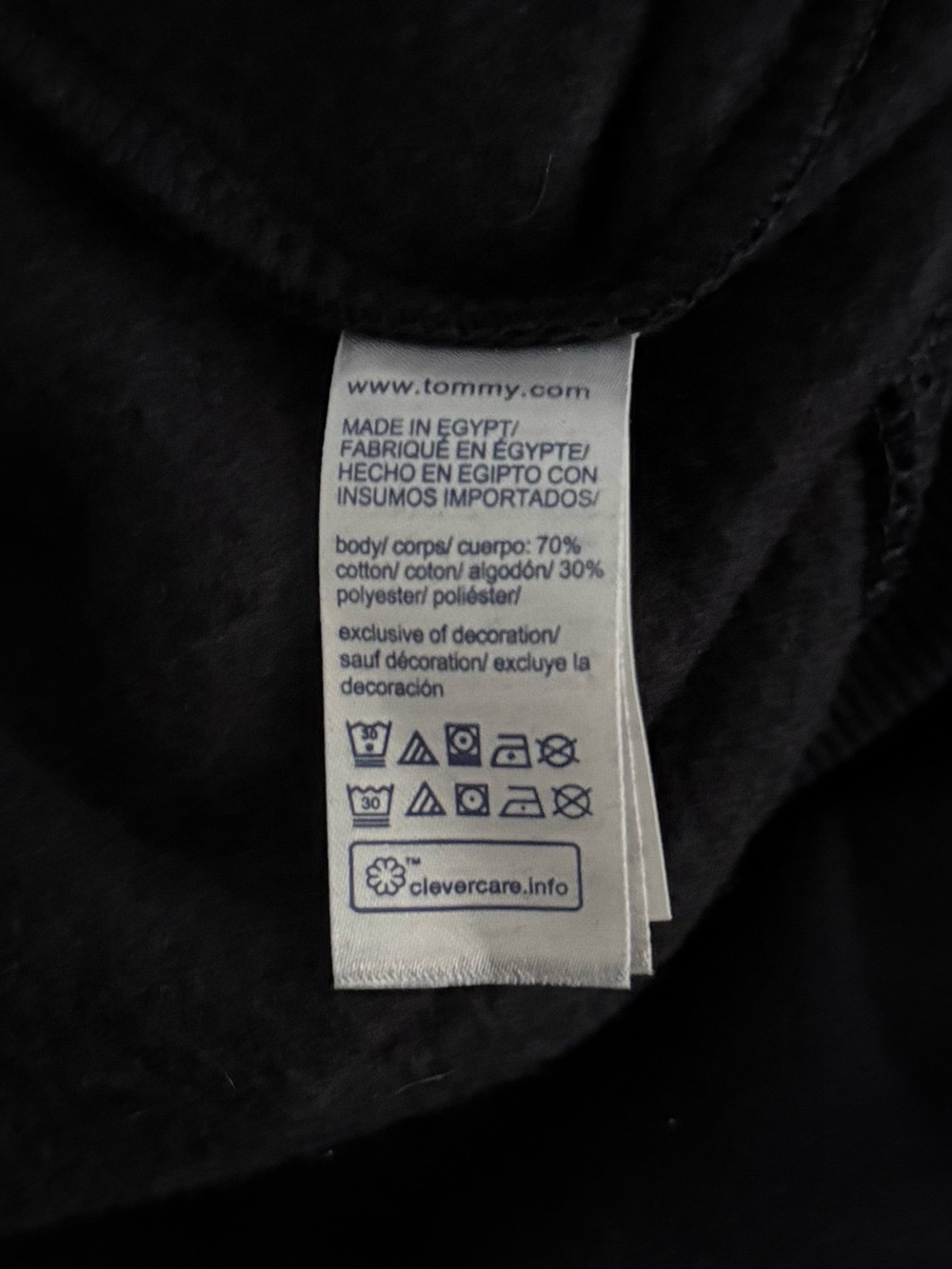 Tommy Hilfiger Navy XL Crewneck Sweater - Picture 4 of 4